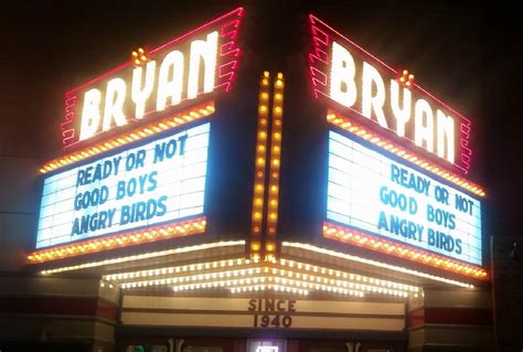 bryan theater showtimes